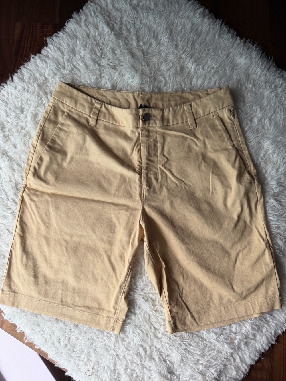 lululemon athletica abc Light Tan Shorts 31
